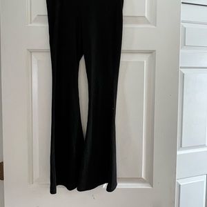Black textured flares M/L